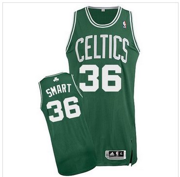 Revolution 30 Boston Celtics #36 Marcus Smart Green Stitched NBA Jersey