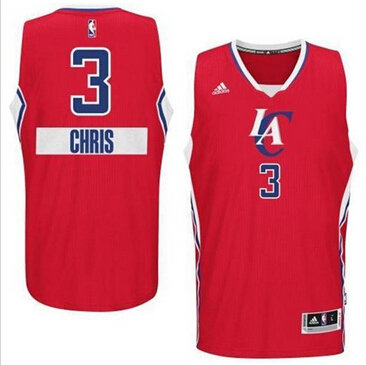 Los Angeles Clippers #3 Chris Paul Red 2014-15 Christmas Day NBA Jersey