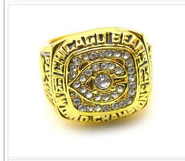 NFL Chicago Bears World Champions Gold Ring