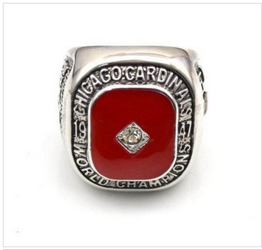 NFL Arizona Cardinals World Champions Silver Ring