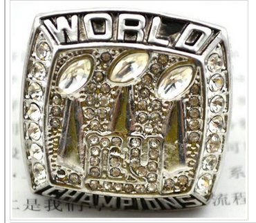 NFL New York Giants World Champions Silver Ring_2