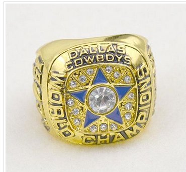 NFL Dallas Cowboys World Champions Gold Ring_1