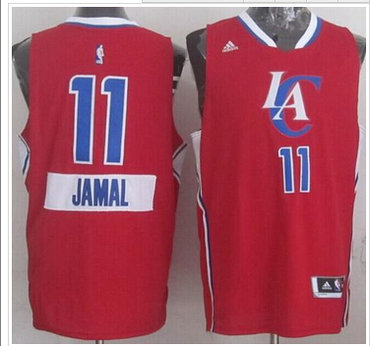 Los Angeles Clippers #11 Jamal Crawford Red 2014-15 Christmas Day Stitched NBA Jersey