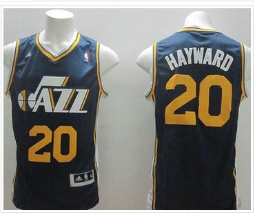 Revolution 30 Utah Jazz #20 Gordon Hayward Navy Blue Stitched NBA Jersey
