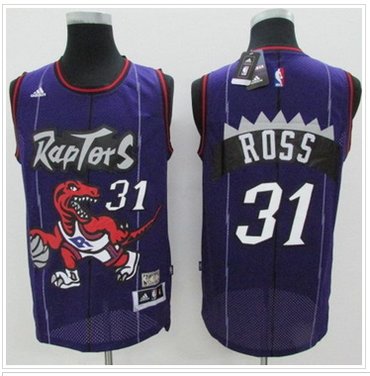 Toronto Raptors #31 Terrence Ross Purple Hardwood Classics Stitched NBA Jersey