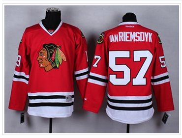 Chicago Blackhawks #57 Trevor Van Riemsdyk Red Stitched NHL Jersey Chicago Blackhawks #57 Trevor Van Riemsdyk Red Stitched NHL Jersey