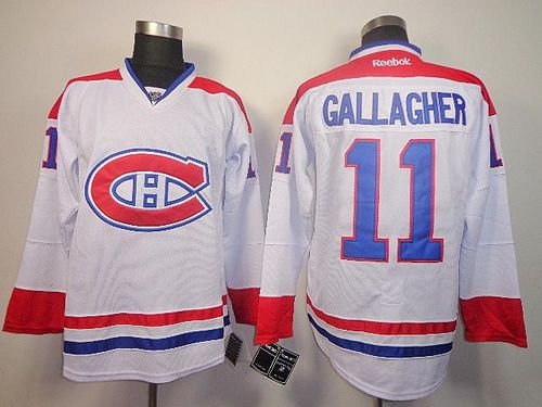 Montreal Canadiens #11 Brendan Gallagher White Stitched NHL Jersey Montreal Canadiens #11 Brendan Gallagher White Stitched NHL Jersey