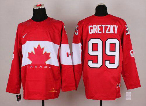 2014 Olympic Team Canada #99 Wayne Gretzky Red Hockey NHL Jersey 2014 Olympic Team Canada #99 Wayne Gretzky Red Hockey NHL Jersey