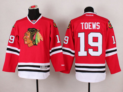 Chicago Blackhawks #19 Jonathan Toews Red Hockey NHL Jersey Chicago Blackhawks #19 Jonathan Toews Red Hockey NHL Jersey