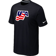 New USA Graphic Legend Performance Collection Locker Room T-Shirt Black