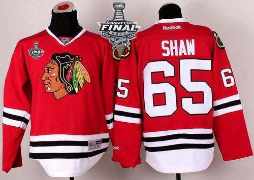 Chicago Blackhawks #65 Andrew Shaw Red With Stanley Cup Finals NHL Jersey Chicago Blackhawks #65 Andrew Shaw Red With Stanley Cup Finals NHL Jersey