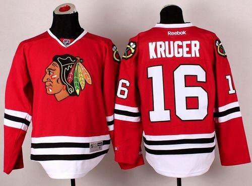 Youth Chicago Blackhawks #16 Marcus Kruger Red 2014 Stadium Series NHL Jersey Youth Chicago Blackhawks #16 Marcus Kruger Red 2014 Stadium Series NHL Jersey