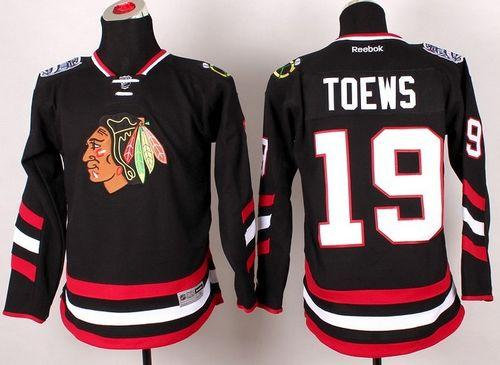 Youth Chicago Blackhawks #19 Jonathan Toews Black 2014 Stadium Series NHL Jersey Youth Chicago Blackhawks #19 Jonathan Toews Black 2014 Stadium Series NHL Jersey