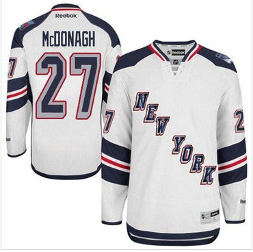 New York Rangers #27 Ryan McDonagh White 2014 Stadium Series NHL Jersey