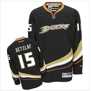 Anaheim Ducks #15 Ryan Getzlaf Black NHL Jersey