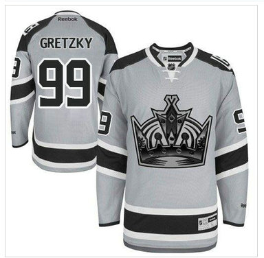 Los Angeles Kings #99 Wayne Gretzky Grey 2014 Stadium Series Stitched NHL Jersey
