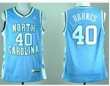 North Carolina #40 Harrison Barnes Blue Stitched NCAA Jersey