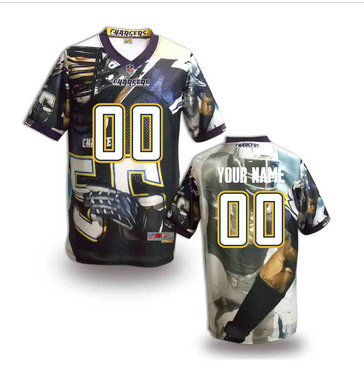 New San Diego Chargers Customized Jersey-02