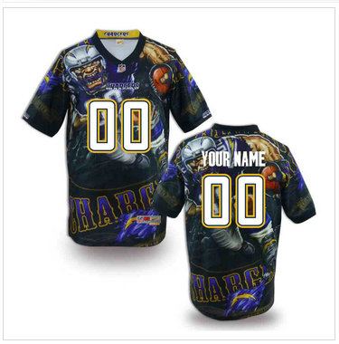 New San Diego Chargers Customized Jersey-01