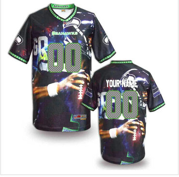 New Seattle Seahawks Customized Jersey-01 (6)