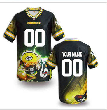 New Green Bay Packers Customized Jersey-05 New Green Bay Packers Customized Jersey-05