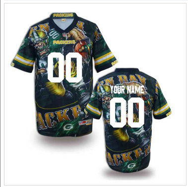 New Green Bay Packers Customized Jersey-01 New Green Bay Packers Customized Jersey-01