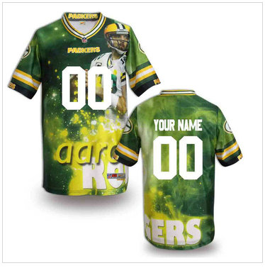 New Green Bay Packers Customized Jersey-07