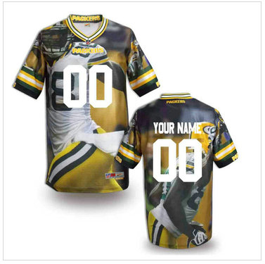 New Green Bay Packers Customized Jersey-04 New Green Bay Packers Customized Jersey-04
