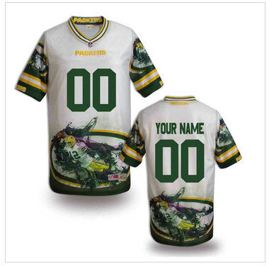 New Green Bay Packers Customized Jersey-03 New Green Bay Packers Customized Jersey-03