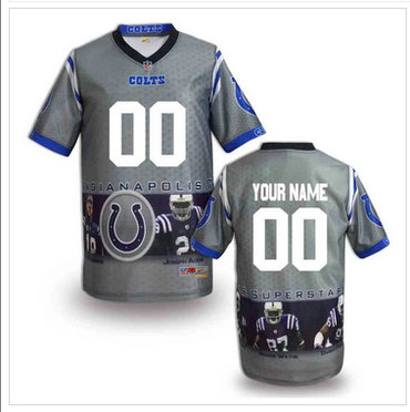 New Indianapolis Colts Customized Jersey-06