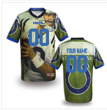 New Indianapolis Colts Customized Jersey-05