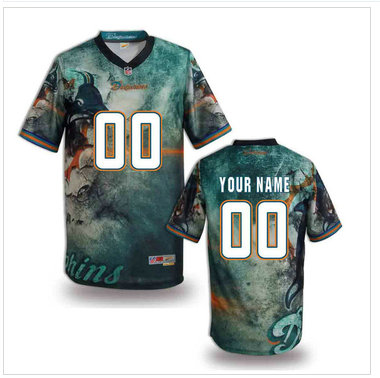 New Miami Dolphins Customized Jersey-03