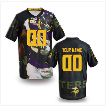 New Minnesota Vikings Customized Jersey-05