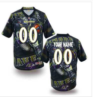 New Baltimore Ravens Customized Jersey-01