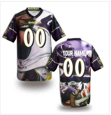 New Baltimore Ravens Customized Jersey-04