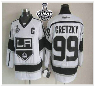 Los Angeles Kings #99 Wayne Gretzky White Road 2014 Stanley Cup Finals Stitched NHL Jersey Los Angeles Kings #99 Wayne Gretzky White Road 2014 Stanley Cup Finals Stitched NHL Jersey