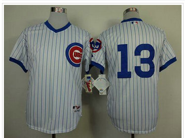 Chicago Cubs #13 Starlin Castro White 1988 Turn Back The Clock Baseball Jersey