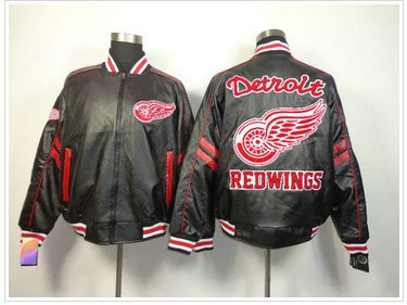 NHL Detroit Red Wings Leather Jacket
