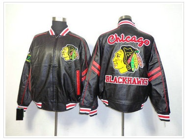 NHL Chicago Blackhawks Leather Jacket