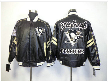 NHL Pittsburgh Penguins Leather Jacket