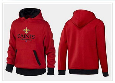 New Orleans Saints Critical Victory Pullover Hoodie Red & Black
