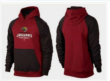 Jacksonville Jaguars Critical Victory Pullover Hoodie Burgundy Red & Black