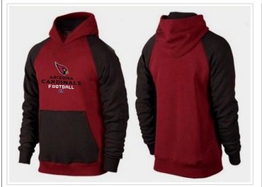Arizona Cardinals Critical Victory Pullover Hoodie Burgundy Red & Black