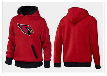 Arizona Cardinals Logo Pullover Hoodie Red & Black