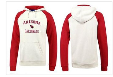 Arizona Cardinals Heart & Soul Pullover Hoodie White & Red