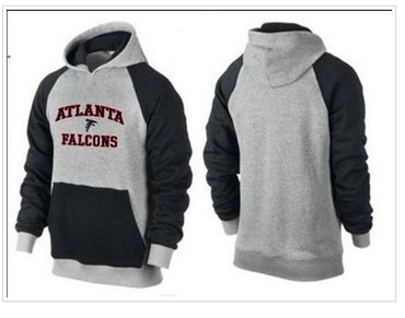 Atlanta Falcons Heart & Soul Pullover Hoodie Grey & Black