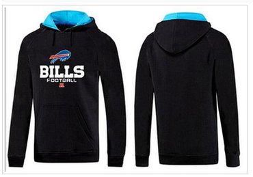 Buffalo Bills Critical Victory Pullover Hoodie Black & Blue