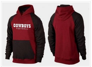 Dallas Cowboys English Version Pullover Hoodie Burgundy Red & Black Dallas Cowboys English Version Pullover Hoodie Burgundy Red & Black
