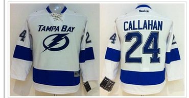 Women's Tampa Bay Lightning #24 Ryan Callahan White Road NHL Jersey