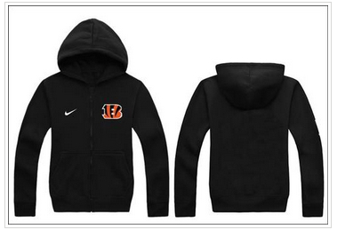 New Cincinnati Bengals Authentic Logo Hoodie Black